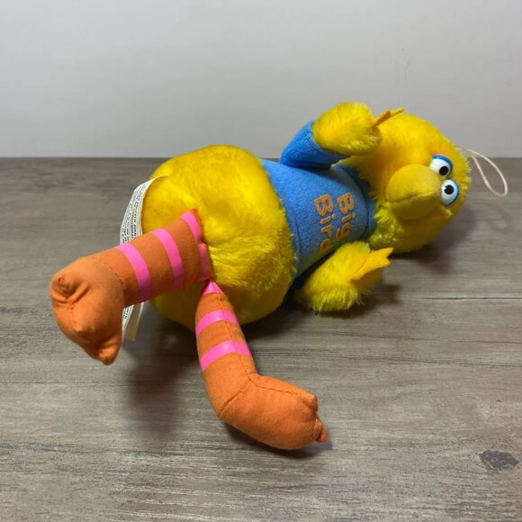 1983 Big Bird Sesame Street Plush Doll by Playskool Mini Stuffed Animal - Picture 3 of 5